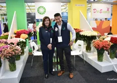 Maria Michelles amd Enrique Gitierrez of Inverpalmas. Since 2018 first time back at iftf again. The start very successful show.